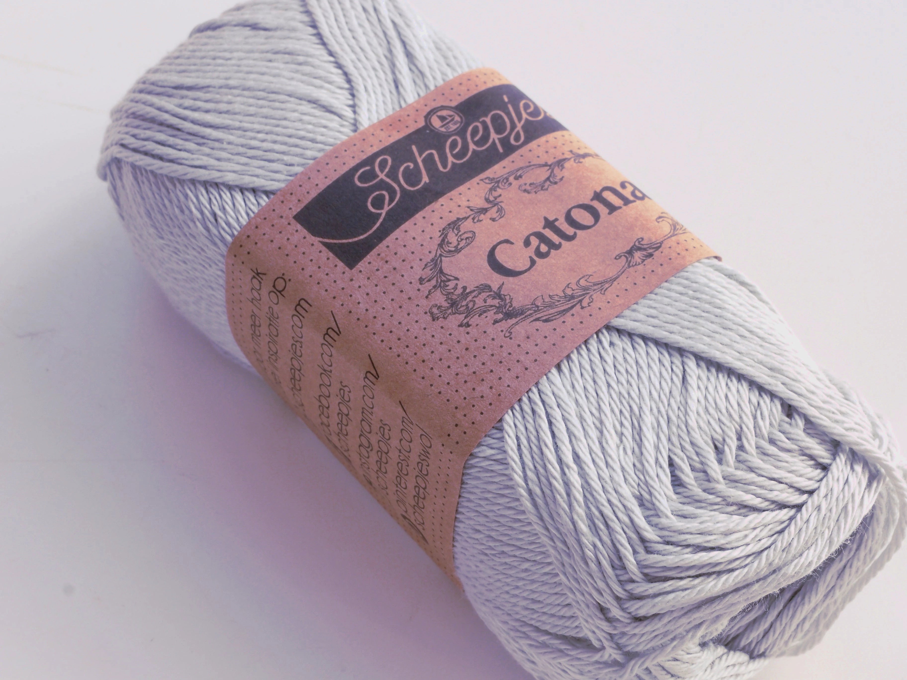 Scheepjes Catona, 172 Light Silver