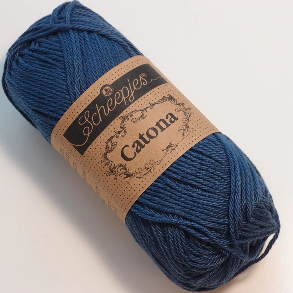 Scheepjes Catona, 164 Light Navy
