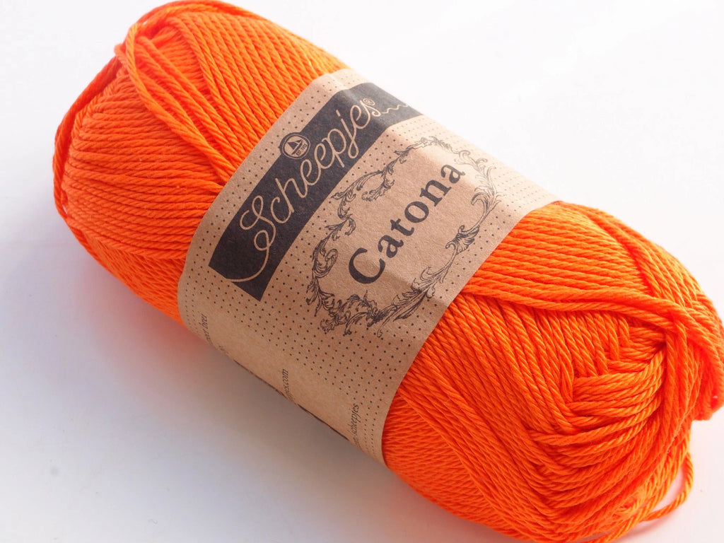 Scheepjes Catona, 189 Royal Orange