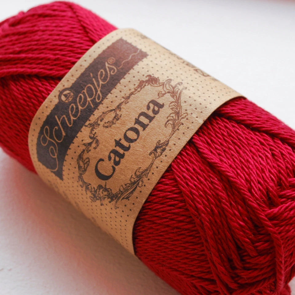 Scheepjes Catona, 192 Scarlet