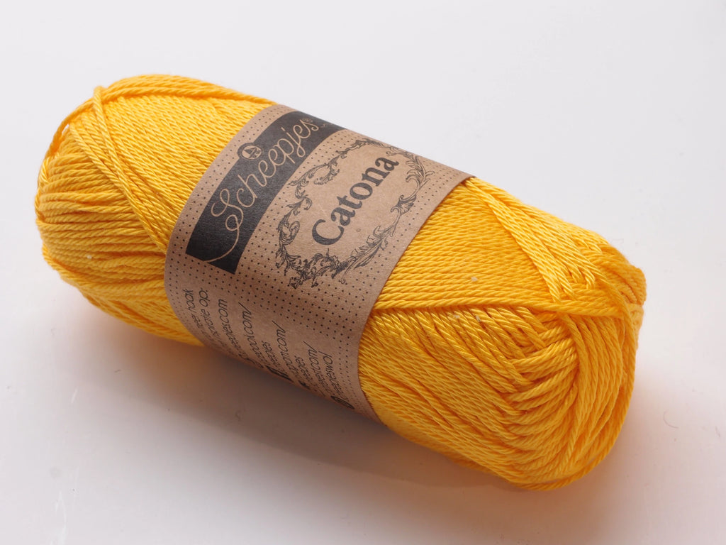 Scheepjes Catona, 208 Yellow Gold