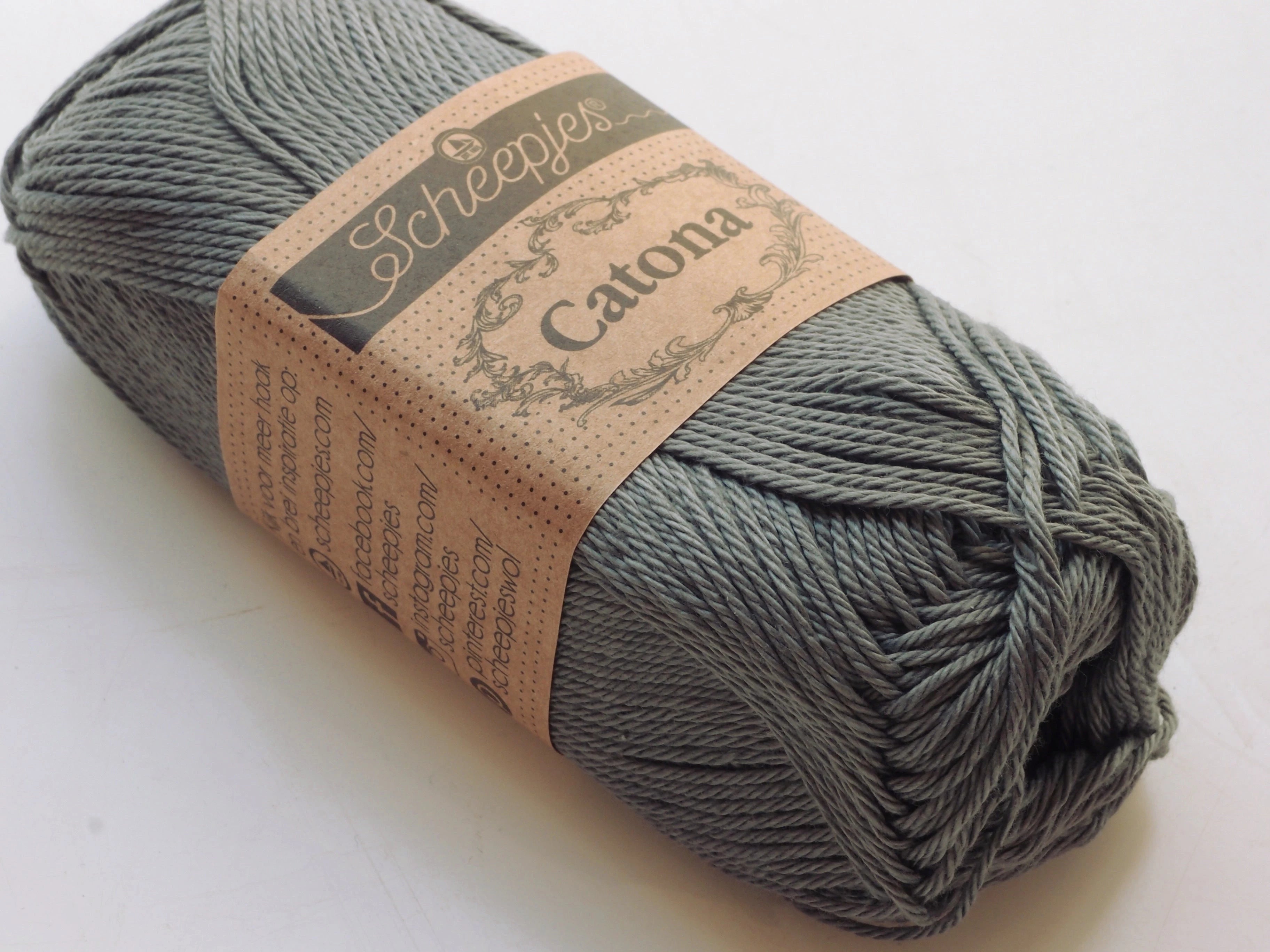 Scheepjes Catona, 242 Metal Grey