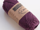 Scheepjes Catona, 394 Shadow Purple, karhunvatukka