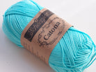 Scheepjes Catona, 397 Cyan, vaalea turkoosi