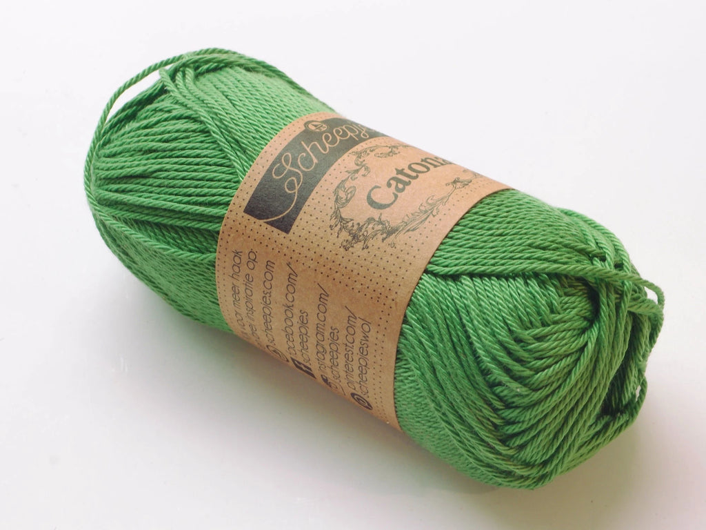 Scheepjes Catona, 412 Forest Green, metsänvihreä