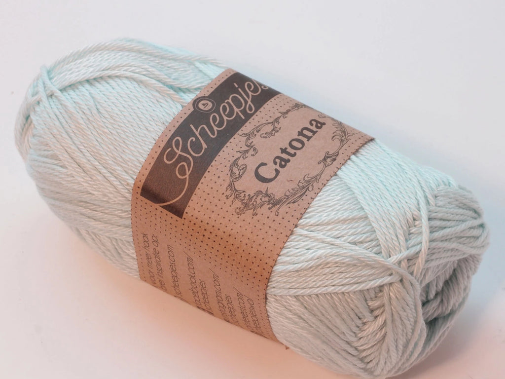 Scheepjes Catona, 509 Baby Blue, hento vaaleansininen