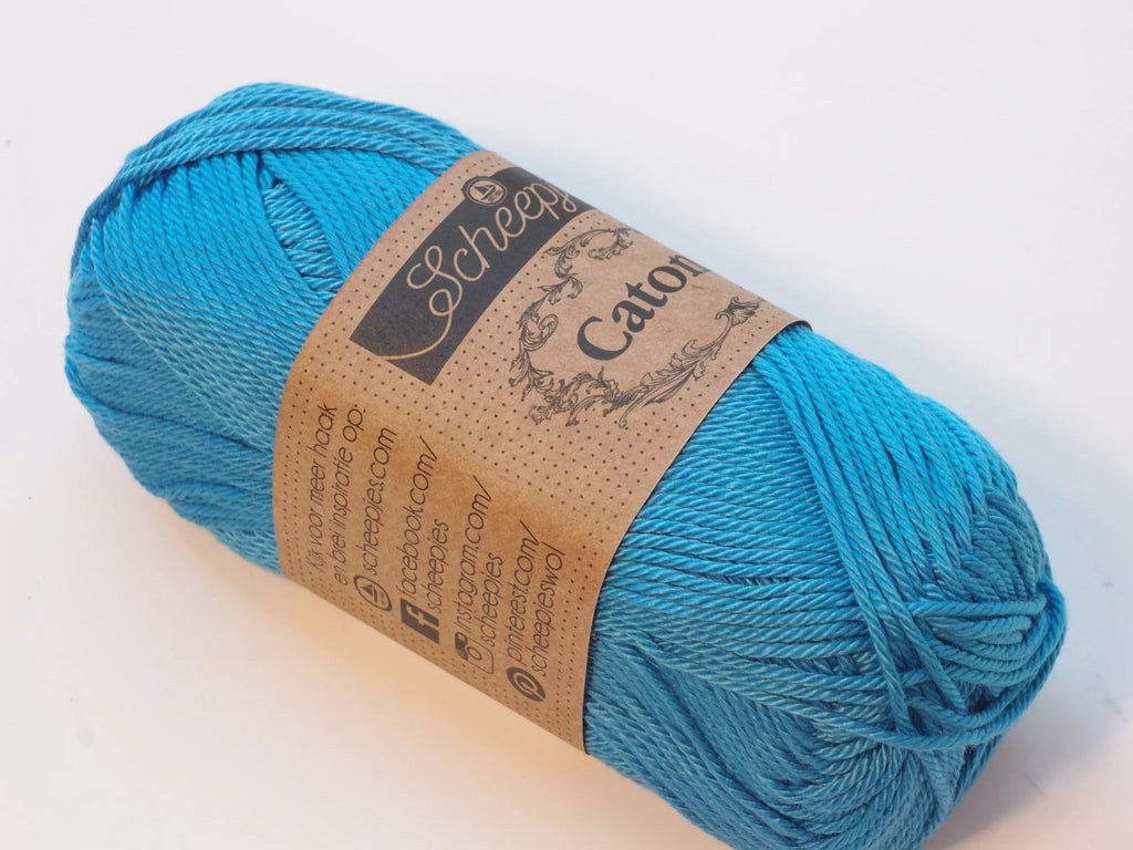 Scheepjes Catona, 511 Cornflower, ruiskukka