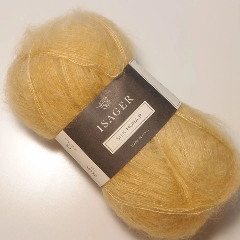 Silk Mohair Isager, 059 Birdy