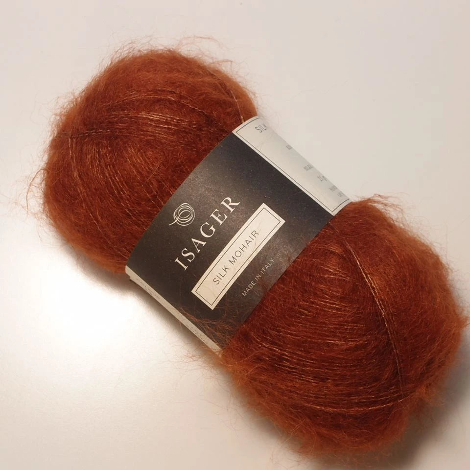 Silk Mohair Isager, 033 Terra