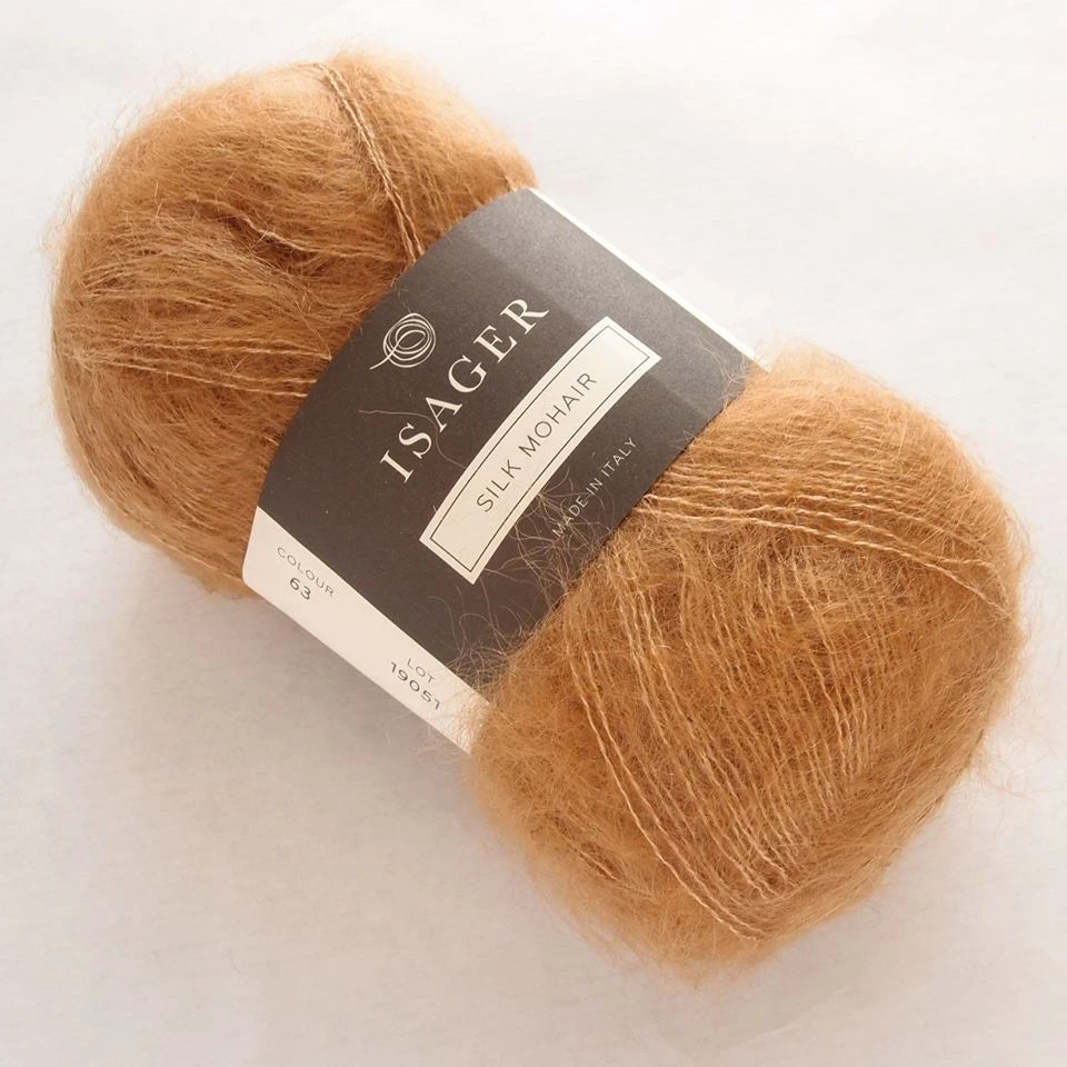 Silk Mohair Isager, 063 Copper