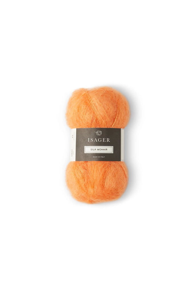 Isager Silk Mohair, 64 Orange