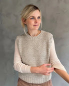 Sille Slipover pattern by PetiteKnit
