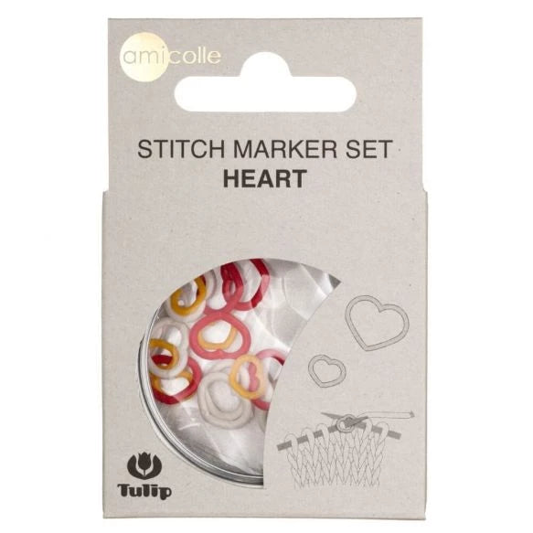 Tulip Stitch Marker Set, silmukkamerkkejä