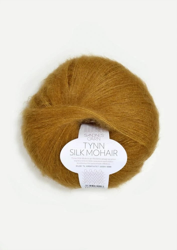 Tynn Silk Mohair Sandnes Garn, 2136 Oker