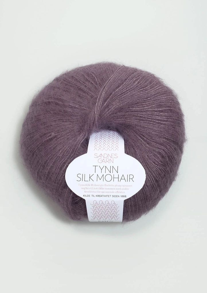 Tynn Silk Mohair Sandnes Garn, 5042 STOVET LILLA