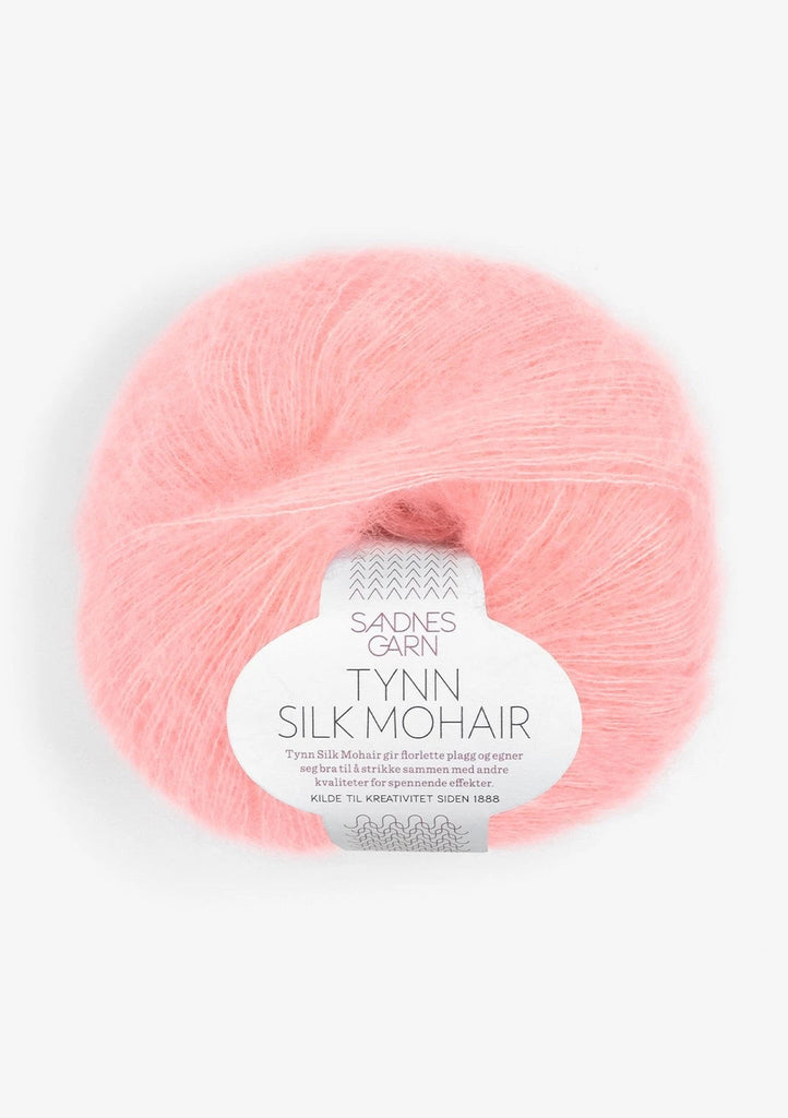 Tynn Silk Mohair Sandnes Garn, 4303 ROSA