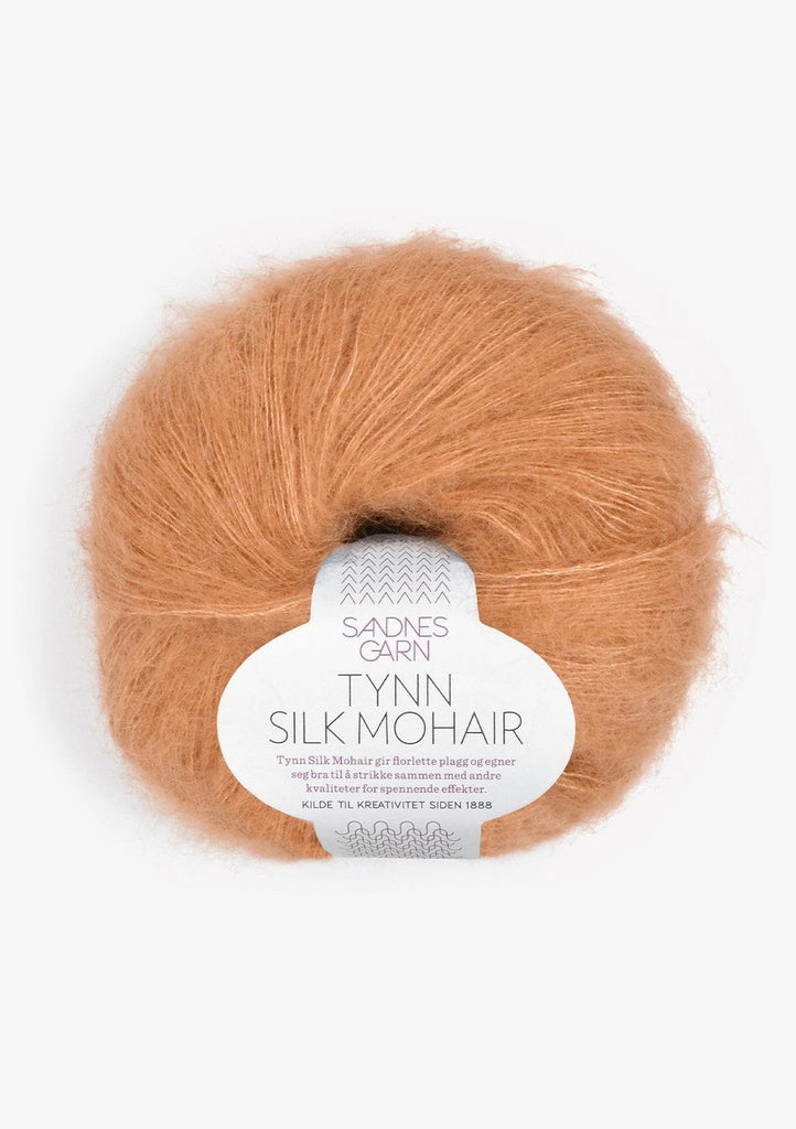 Tynn Silk Mohair Sandnes Garn, 2534 FUDGE