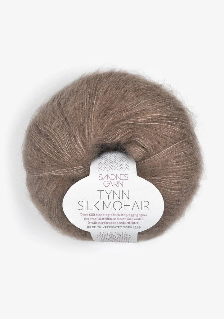 Tynn Silk Mohair Sandnes Garn, 3161 EIKENÖTT