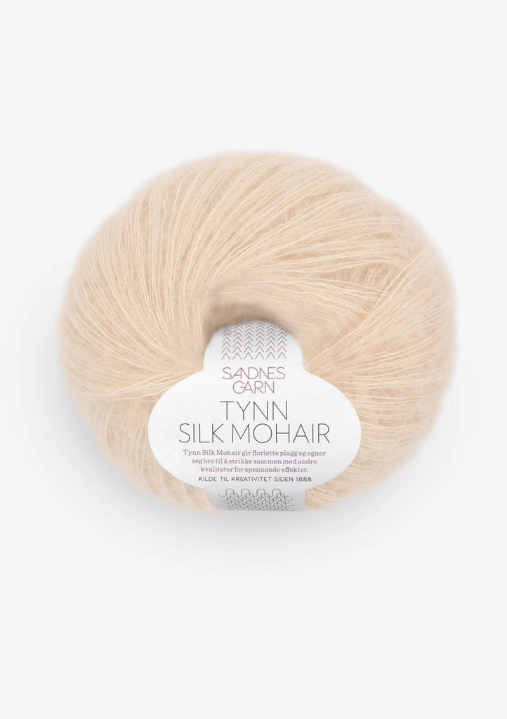 Tynn Silk Mohair Sandnes Garn, 2511 MANDEL