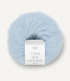 Tynn Silk Mohair Sandnes Garn, 6012 LYS BLÅ