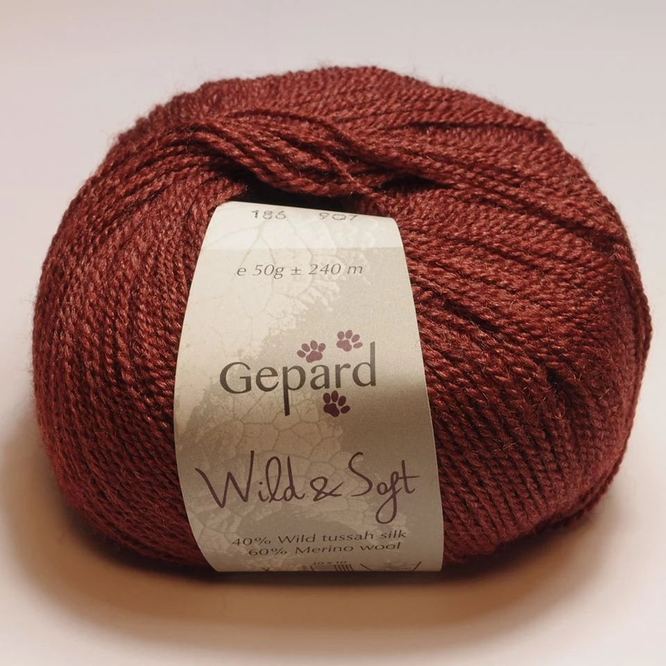 Wild & Soft, Gepard Garn 186 Rust