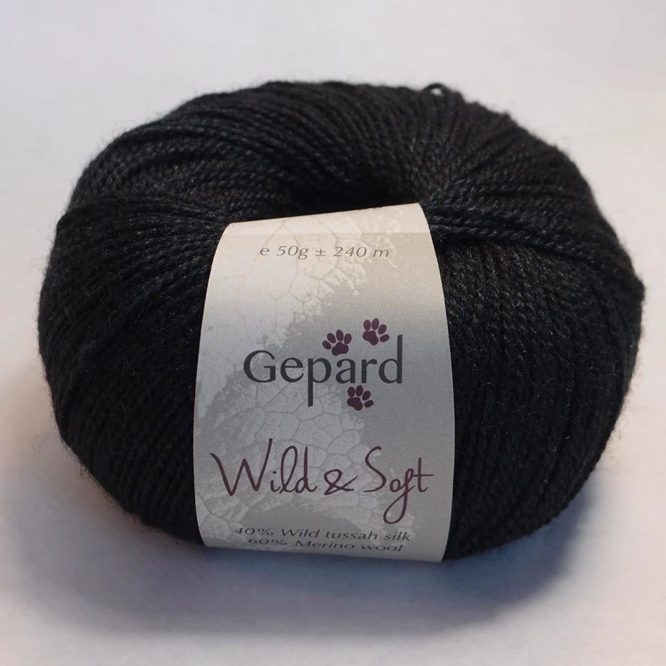 Wild & Soft, Gepard Garn 599 Black