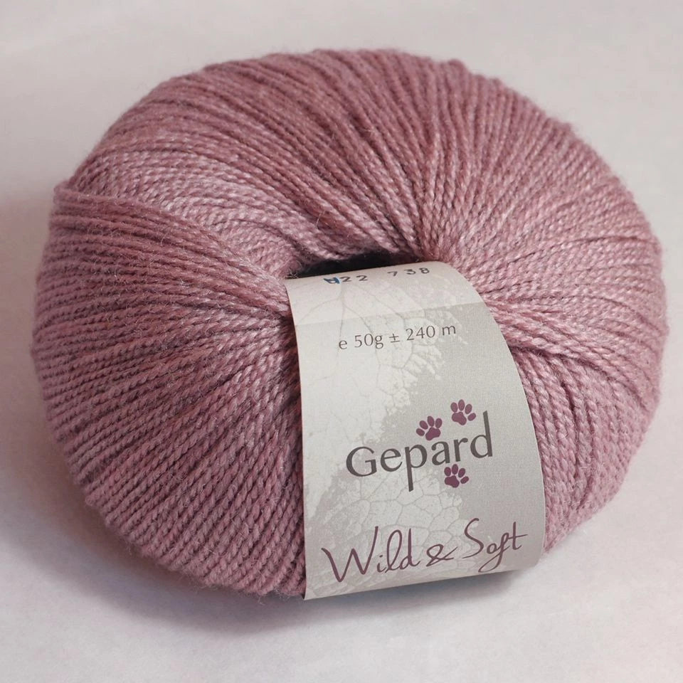 Wild & Soft, Gepard Garn 422 Roosa