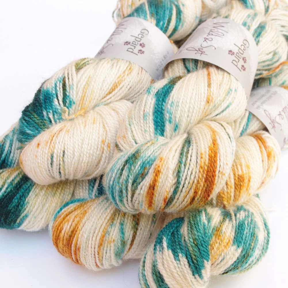 Wild & Soft, Gepard Garn Earth & Sky vyyhdillä Deluxe Edition hand dyed